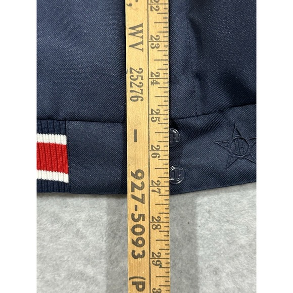 Cleveland INDIANS JH Designs Reversible Hooded Nylon Coat Youth XL Vintage - Picture 5 of 9